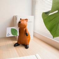 【書擋】澳洲短尾矮袋鼠 Quokka 皮革動物擺飾 | 入厝禮物