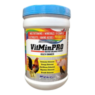 Original Battlecock VitMinPro 1kg Powder or 20 Sachets Health Enhancer For All Animals