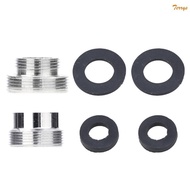 TER 2Pcs Sink Faucet Adapter 22mm to 16mm Kitchen Tap Aerator Connector Water Hoses Adapter Tap Bush