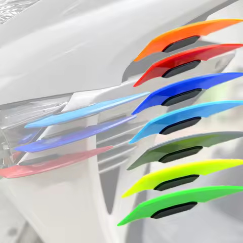 Motorcycle Winglets Fairing Side Spoiler Wind Wing Stickers For Zontes G1 Yamaha Xmax 300 Gilera Run