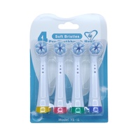 Replace Brush Head Refills For Oral-B iO Series Electric Toothbrush 4pcs Deep and Gentle Cleaning So