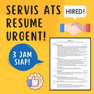 📝 Servis Resume Urgent 3 Jam Confirm Siap  ‼️ 📝ATS Friendly Resume | ATS Resume  | Resume Cantik | R