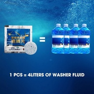 Car Windshield Washer Fluid Tablets – Concentrated Effervescent Cleaner