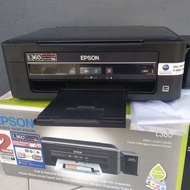 Printer Epson L360 / L220 Hitam dengan Fitur Cetak & Fotokopi & Skan, Cocok untuk Penggunaan Rumah d