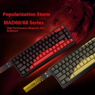 Madlions FGG Mad60 Mad68 Pro HE E-sports Magnetic Switch Mechanical RGB Wired Hot Swap 8K Customize