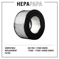 Honeywell Compatible HEPA Filter Model 20500. Suitable for Honeywell  HA170E, 17000 Series (17000-170XX) and 10500