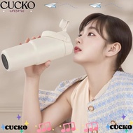 CUCKO Cold Coffee Cup, Portable 735ML Travel Mug, Easy to Use Insulated 24OZ Inner Ceramics High-cap