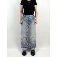 UNISEX LONG JEANS E.7 EDWIN505 SELVEDGE STRAIGHT FIT