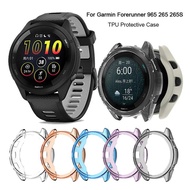 TPU Protector For Garmin Forerunner 265 Case Protective Cover Frame Bumper For Garmin Forerunner 265