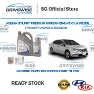 Nissan Sylphy High Performance Engine Oil 5W40/5W30  Korea FuturePlus+ High Performance Synthetic Engine Oil/ 4L/ Made in Korea