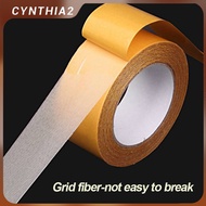 Double Sided Tape Cloth Base Tape Waterproof Strong Fixation Translucent Mesh Tape High Viscosity Ad