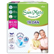 Sunmate Adult Diapers Size M10, ML10, L / XL10
