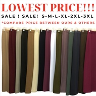 Skirt Executive -[Skirt Ladies Jeans Collection] Skirt G'ladys Skirt Plus Size (White, Grey, Belacan