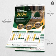 [ZZR] 2024 FASTING CALENDAR I WALL CALENDAR I SIZE 31X47 I D04