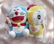 $60一對 多啦A夢 哆啦A夢 叮噹 小叮噹  多啦美 ドラえもん Doraemon 藤子·F·不二雄 22世紀的貓型機器人  毛公仔一對