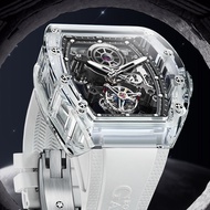 Bugatti Brand Watch Luminous Waterproof Hollow Classy Sapphire Mirror Fully Automatic Barrel Type Me