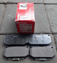 ผ้าเบรกหน้าbrembo(4 Pot) subaru impreza GC WRX ปี 98 300ZX Fairlady 3.0 (4 Pot) SKYLINE R32 R33