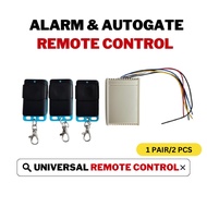 HIKVISION Alarm & Autogate Universal Remote Control Set 433Mhz With 3 Units Transmitter & 1 Receiver