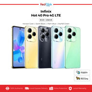 Infinix Hot 40 Pro / Hot 40i 4G LTE (8GB+256GB) Original Infinix Malaysia Set
