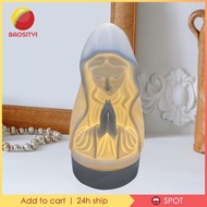 [Baosity1] Virgin Mary Lamp Mothers Day Gifts Desk Light for Kitchen Room Prayer Room