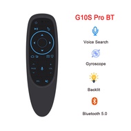 G10S PRO BT Voice Remote Control 2.4G With BT5.0 Wireless Air Mouse Gyroscope Smart Remote Backlit F