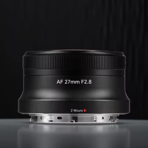 7Artisans AF 27mm F2.8 Autofocus APS-C Frame Lens for Camera Studio Humanities Photography with Sony