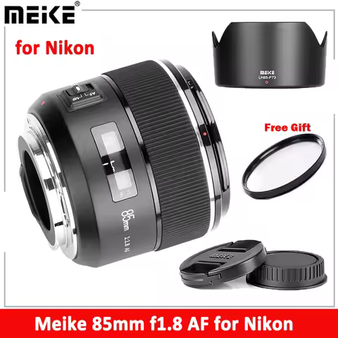 Meike 85mm f1.8 for Nikon Lens AF Full Frame Aspherical Medium Telephoto Portrait Prime Lens for Nik