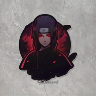 HP Uchiha Itachi Hologram Sticker Size 7x6 cm sticker case waterproof laptophp