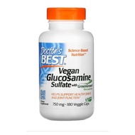 Vegan Glucosamine Sulfate with GreenGrown Glucosamine, 750 mg, 180 Veggie Caps