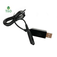 T&O For Shaver Series S3/S5/S6/S7/S8/S9 12V USB Charging Cable Replacement Charger Cordpatible 3040s