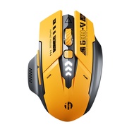 INPHIC A9 V2 Mecha Bee Wireless Gaming Mouse Tri-Mode Bluetooth 5.0 2.4G Wired 12800DPI RGB Silent E
