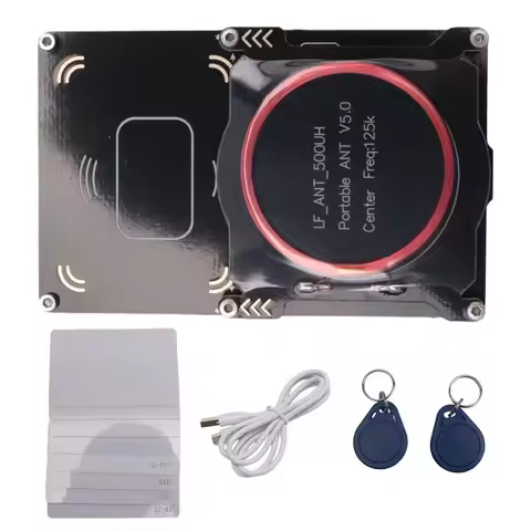 Y22A-Upgraded 512K Proxmark3 Easy V3.0 RDV4 Memory ID M1 IC Built-In RFID Card Reader Integrated Ant