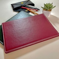 A5 真皮書套 硬板保護書衣 植鞣牛皮
