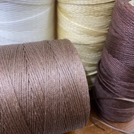 WAXED THREAD 1.0mm Polyester Filament Braided Thread Yarn Benang Lilin Kasut 800 meters / 350 meters