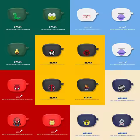 3D Cartoon Case For SONY WF-1000XM5 Wireless Earphone Shell Soft Silicone Cases for SONY WF 1000XM5 