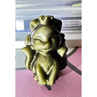 Golden Obsidian Nine Tail Lady C6