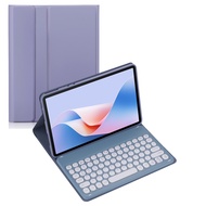 สําหรับLenovo Tab M11/K11 LTE 11 นิ้ว 2024 TB330FUแท็บเล็ตบลูทูธที่ถอดออกได้รอบKeycapคีย์บอร์ดพร้อมก