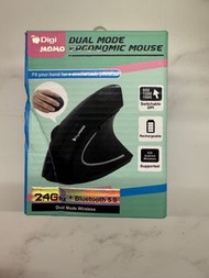 Digimomo Dual Mode Ergonomic Wireless Mouse 人體工學無線滑鼠