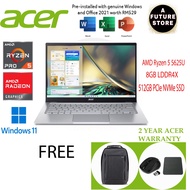 Acer Swift 3 SF314-44-R5LV 14'' FHD Laptop Pure Silver ( Ryzen 5 5625U, 8GB, 512GB SSD, ATI, W11, HS )
