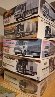 Aoshima青島社 1/32貨車模型5盒