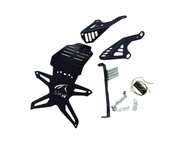 ท้ายสั้นแม่เหล็ก CB650R CBR650R ปี 2021-2023 ขายึดป้ายทะเบียน แผ่นติดป้ายทะเบียน