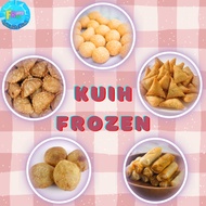 Frozen Curry Puff Samosa Sardin Roll Popia Carbonara/Kuih Karipap Ubi Getuk Bom Bijan Kelapa Kasturi