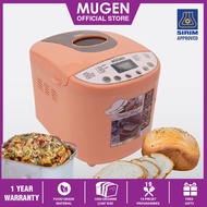 MUGEN Automatic Smart Bread Maker V2, Bread Oven, 1000Gram Loaf, 1 Year Warranty, Best Selling, 19Pr