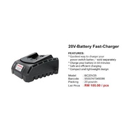 BATTERY - 20V FAST CHARGER BC20V25 - BOSSMAN