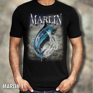 FISHING T-SHIRT MARLIN FISH T-SHIRT FISHING Mania Sea FISHING DISTRO FISHING T-SHIRT