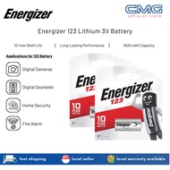 Energizer CR123 CR123A Lithium 3V Battery Pack