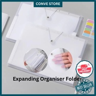 A4 Expanding Organiser Folder Document File Paper Storage File