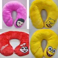 Frozen Elsa Neck Pillow Character Spongebob Jollibee Pooh