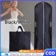 Portable Gown Cover Dustproof Foldable Clothes Cover Dust Cover Home Coat Dress Protector Cover