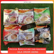Kopi 3 in 1 AGROMAS Habbatus Sauda | Premium | Tongkat Ali | Gano 4 in 1 | White Coffee | Ginseng  |